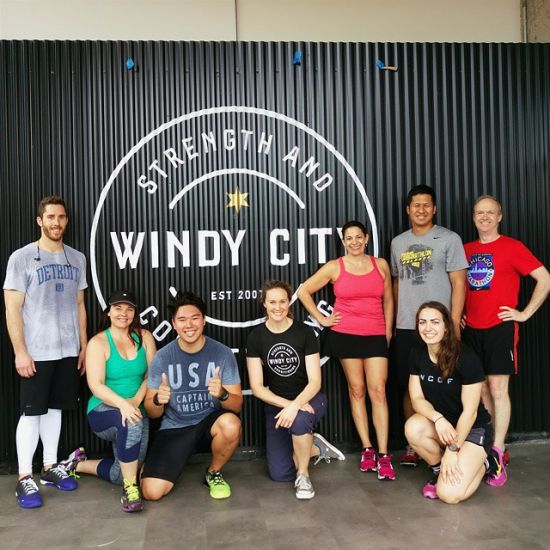 Blown away by the awesome people here at @windycitycrossfit 
