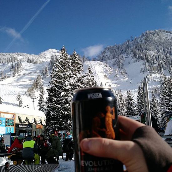 #windycitylivin beer after an awesome day on the slopes
