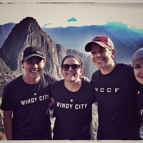 Mission accomplished! Well done ladies!
#windycitylivin 
#LiveBIG 
#machupicchu #anothergreatday
