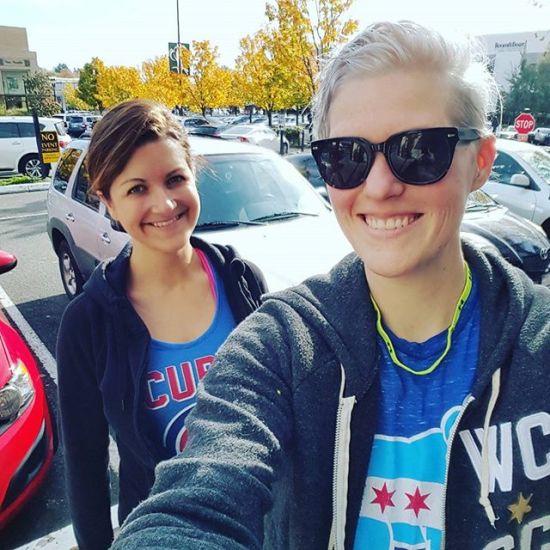 Missing our #windycitycrossfit family after this morning's WOD, but looking forward to cheering on the #cubbies tonight from Seattle!