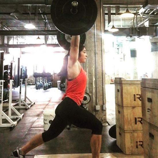 Just keep pushing. Getting through the middle of the week with some jerks! #oly#crossfit#weightlifting#livebig#strength#progress#windycitylivin#fitness#instafit#betterforit