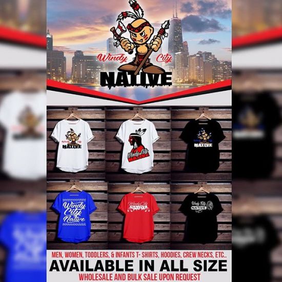 NOW AVAILABLE TO ORDER!! Xs-3xl Dm for bulk orders and custom colors @windycitynativeclothingco
#windycitynative 
#chicagofashion
#windycitylivin