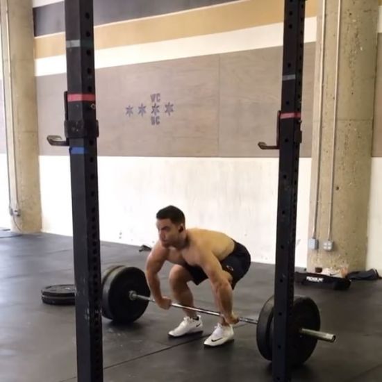Part of tonight's training session included building to a two rep max touch and go power clean and jerk. First video was 225lb and second was 245lb. Felt really good. Coach said go heavier 