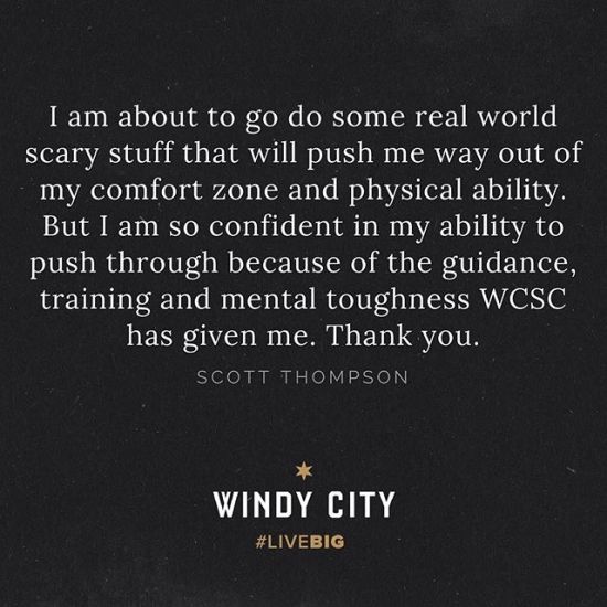 Scott Thompson is a long-time Windy City member and US Army reservist currently on deployment in Central America. This text that came through yesterday made our day.
•
Stay safe Scott.
•
#windycitylivin #liveBIG