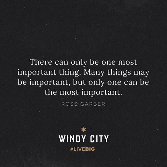 So, what is it for you? For us here at Windy City, it's the quality of our health. Affects everything. What's more important than that?
•
#windycitylivin #liveBIG
