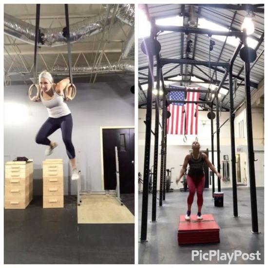 After having four shoulder surgeries during my playing career, the thought of ever doing a muscle up was beyond even a far fetched dream. On December 9th of this past year, I gave it a try after comfortably doing strict muscle ups (video on the left). My shoulder surgeons would not be proud of the video on the left, and I wasn't entirely satisfied either. 