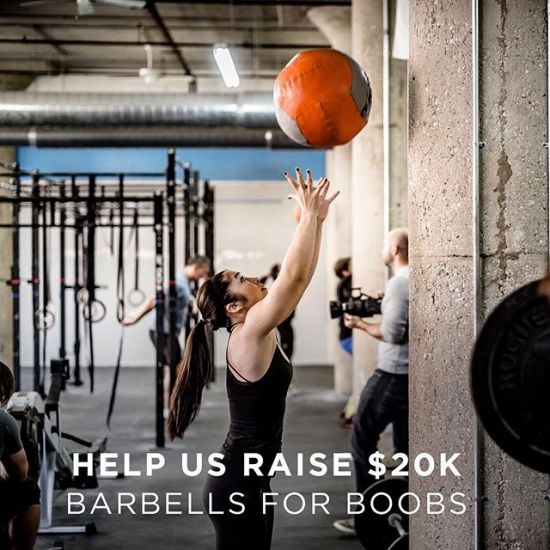 Everyone has a right to know if they’re living with breast cancer. There’s a tremendous need for all types of support, from being proactive, to detection, treatment and survivorship. Help Windy City raise money to support @BarbellsforBoobs.
