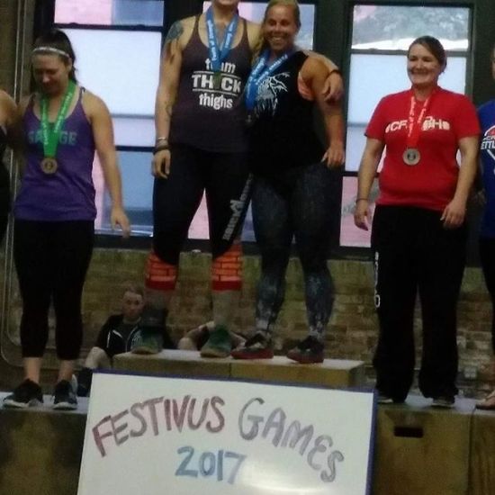 This weekend I competed in my first ever team @festivusgames and first ever #crossfit competition in #Chicago. The events were a blast and my teammate was the best I could’ve asked for. @windycitysc has a beautiful facility and was a great host, so a big thank you to them! 