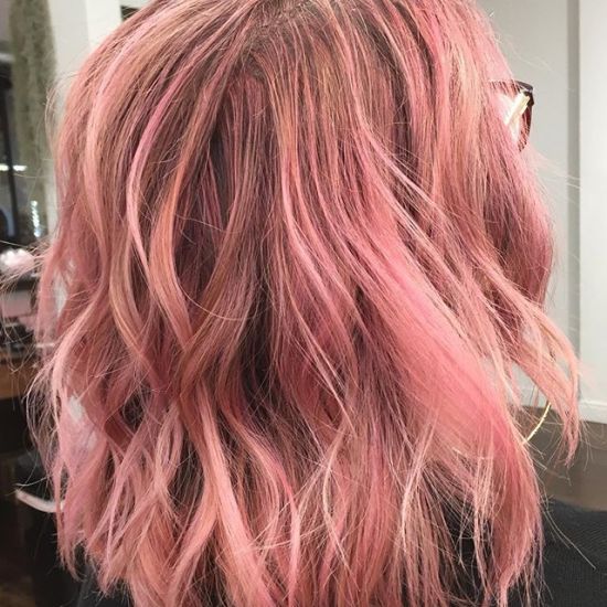 Fun dusty pink color!
.
.
.
#chicagohair #chicagosalon #logansquare #bucktown #wickerpark #logansquaresalon #creativecolor #fashioncolors #coloredhair #pinkhair #rosegoldhair #loveyourhair #funhair #haircut #chitown #windycitylivin #hair