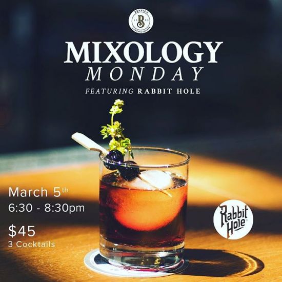 You know what’s fun? Learning how to make amazing drinks....and then drinking them! So head on over to @bernies_chicago and get your libations learn on! #mixologymonday #windycitylivin #bourbonlovers