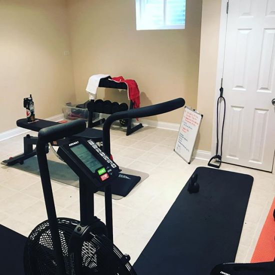Oh hi home gym! Thanks for whipping my butt!! The ponies better appreciate it! 